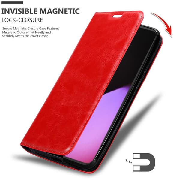 Lommebokdeksel til Google PIXEL 5 Deksel med magnetisk lukking, stativfunksjon og kortlomme