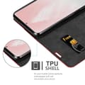 Miniatyrbilde 5 av 8: Lommebokdeksel til Samsung Galaxy NOTE 20 PLUS Deksel med magnetisk lukking, stativfunksjon og kortlomme