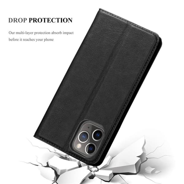 Lommebokdeksel til iPhone 12 PRO MAX Deksel med magnetisk lukking, stativfunksjon og kortlomme