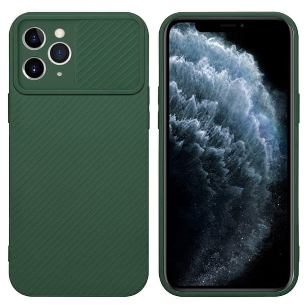 Deksel til iPhone 11 PRO MAX med kamerabeskyttelse Bonbon Grønn