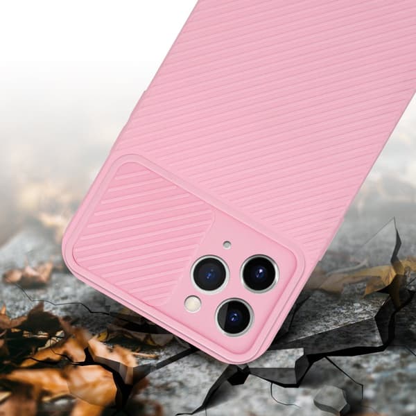 iPhone 11 PRO MAX Suojakuori Suojakotelo joka on valmistettu joustavasta TPU-silikonista ja jossa on kameran suojaus