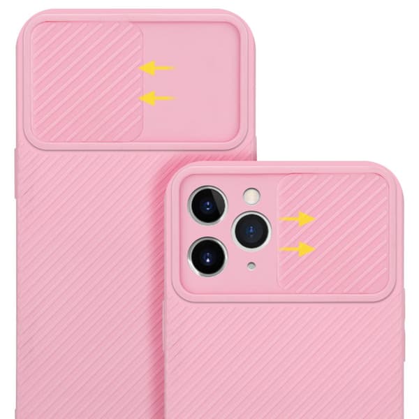 iPhone 11 PRO MAX Skal Fodral av flexibel TPU-silikon och med kameraskydd Mobilskydd Case Cover