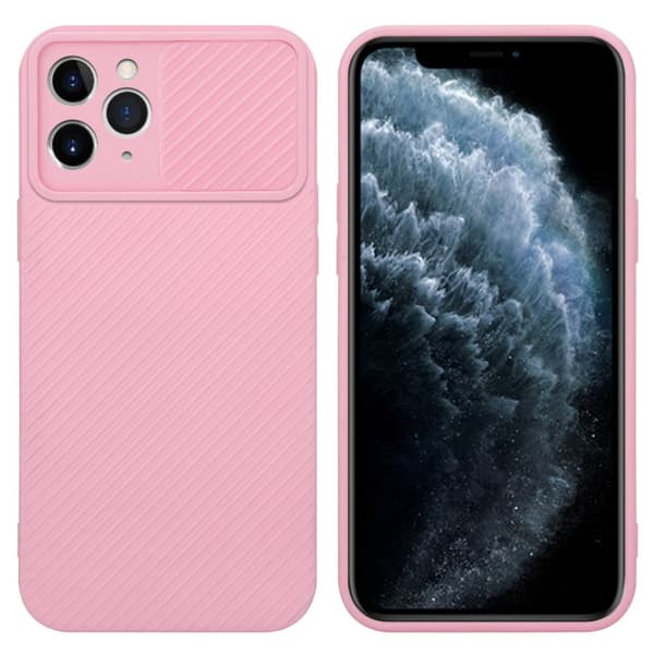 iPhone 11 PRO MAX Skal Fodral av flexibel TPU-silikon och med kameraskydd Mobilskydd Case Cover
