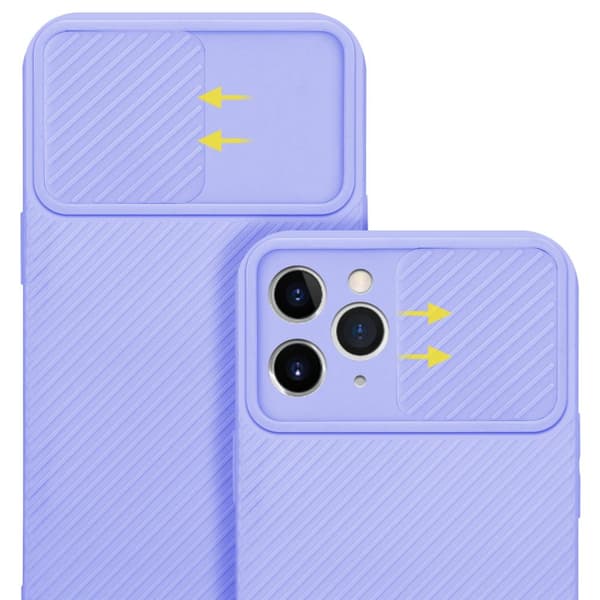 iPhone 11 PRO MAX Skal Fodral av flexibel TPU-silikon och med kameraskydd Mobilskydd Case Cover