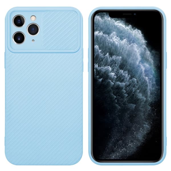 Deksel til iPhone 11 PRO med kamerabeskyttelse Bonbon blå