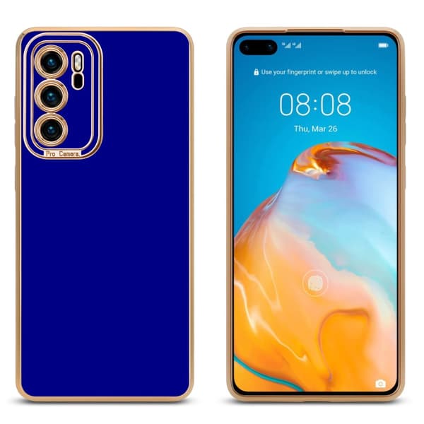 Huawei P40 Fodral Skal av flexibel TPU-silikon och med kameraskydd Case Cover