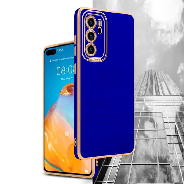 Huawei P40 Fodral Skal av flexibel TPU-silikon och med kameraskydd Case Cover