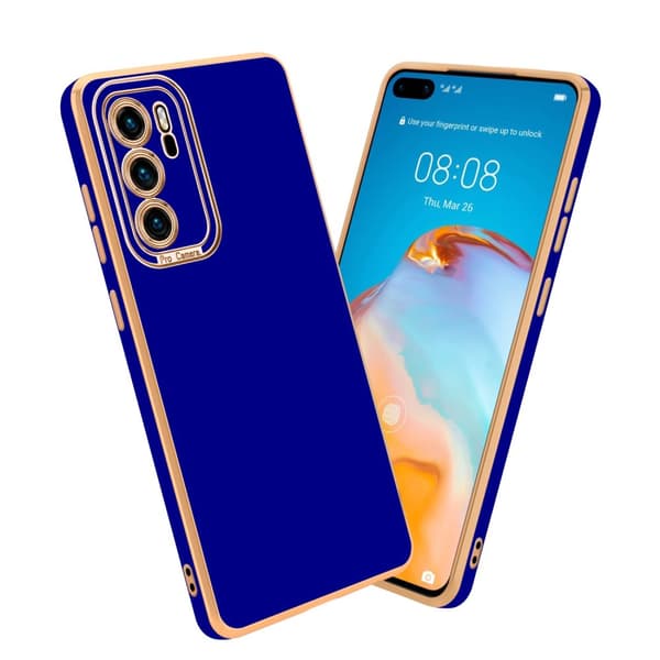 Huawei P40 Fodral Skal av flexibel TPU-silikon och med kameraskydd Case Cover