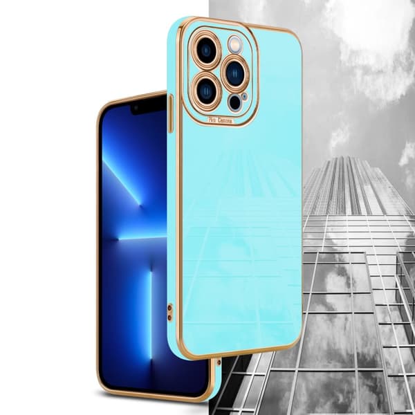 iPhone 13 PRO Suojakuori Suojakotelo joka on valmistettu joustavasta TPU-silikonista ja jossa on kameran suojaus