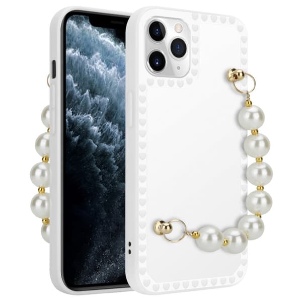 iPhone 11 PRO Suojakuori Suojakotelo Joustavasta TPU-silikonista valmistettu suojakuori jossa on ranneketju