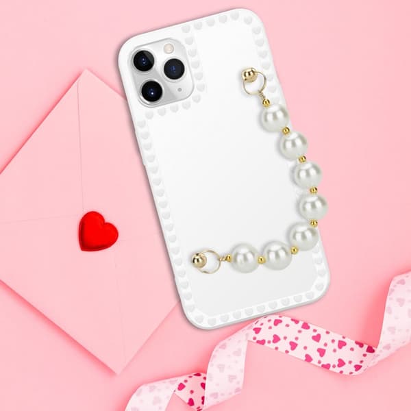 iPhone 11 PRO Suojakuori Suojakotelo Joustavasta TPU-silikonista valmistettu suojakuori jossa on ranneketju