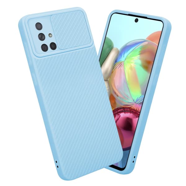 Deksel til Samsung Galaxy A71 4G med kamerabeskyttelse