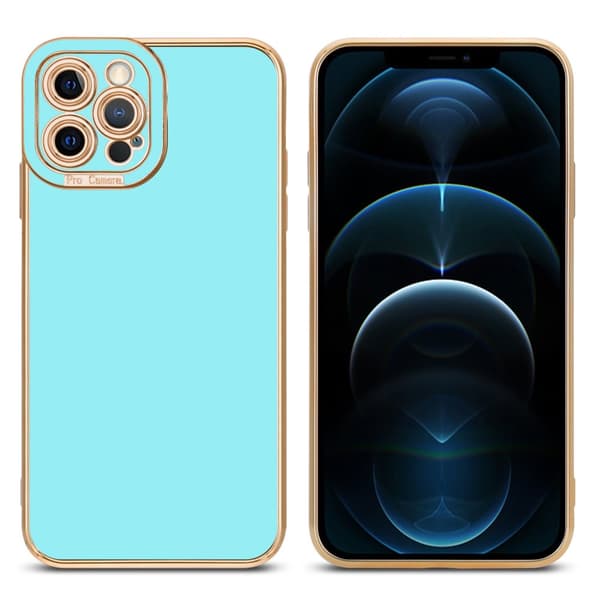 iPhone 12 PRO Suojakuori Suojakotelo joka on valmistettu joustavasta TPU-silikonista ja jossa on kameran suojaus