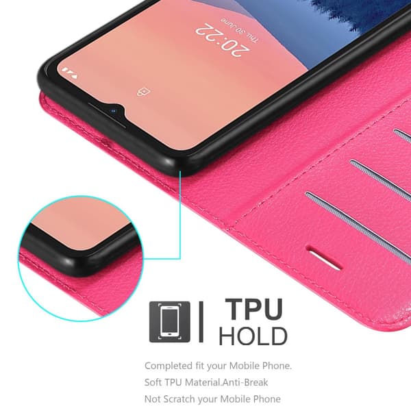 Nokia C21 Suojakotelo Lompakkokotelo Matkapuhelinkotelo Suojakuori jossa magneettisuljenta, jalusta-toiminto ja korttitasku