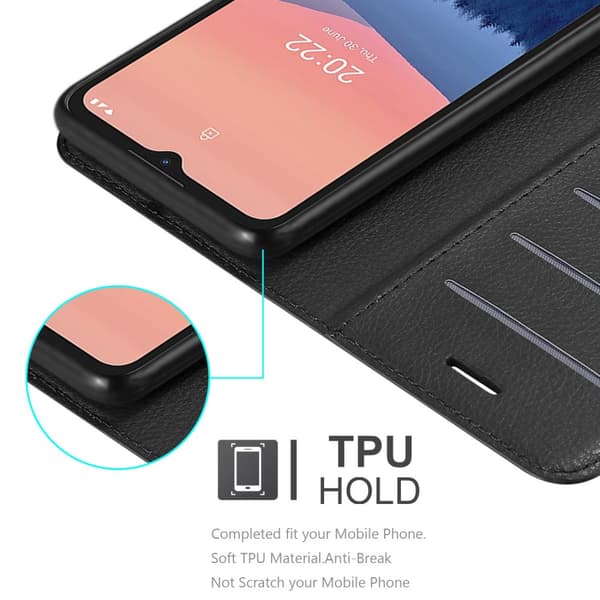 Nokia C21 Suojakotelo Lompakkokotelo Matkapuhelinkotelo Suojakuori jossa magneettisuljenta, jalusta-toiminto ja korttitasku