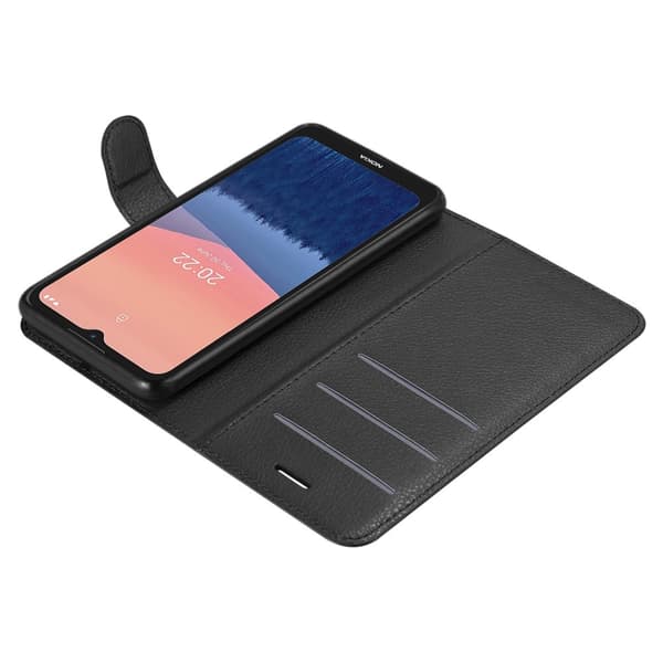 Nokia C21 Suojakotelo Lompakkokotelo Matkapuhelinkotelo Suojakuori jossa magneettisuljenta, jalusta-toiminto ja korttitasku