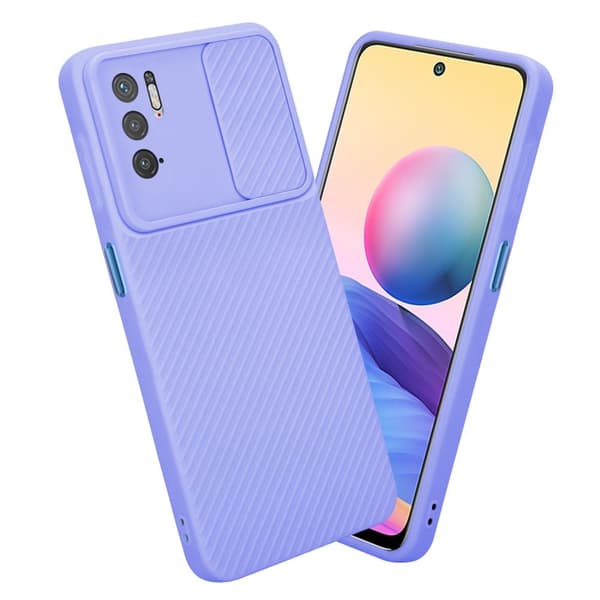 Xiaomi RedMi NOTE 10 5G / POCO M3 PRO 5G Skal Fodral av flexibel TPU-silikon och med kameraskydd Mobilskydd Case Cover