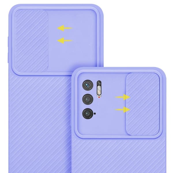 Xiaomi RedMi NOTE 10 5G / POCO M3 PRO 5G Skal Fodral av flexibel TPU-silikon och med kameraskydd Mobilskydd Case Cover