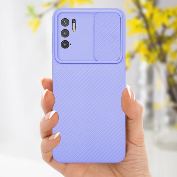 Xiaomi RedMi NOTE 10 5G / POCO M3 PRO 5G Skal Fodral av flexibel TPU-silikon och med kameraskydd Mobilskydd Case Cover