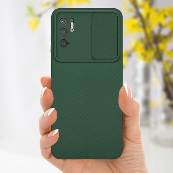 Xiaomi RedMi NOTE 10 5G / POCO M3 PRO 5G Skal Fodral av flexibel TPU-silikon och med kameraskydd Mobilskydd Case Cover