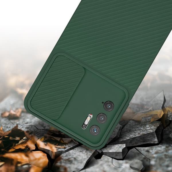 Xiaomi RedMi NOTE 10 5G / POCO M3 PRO 5G Skal Fodral av flexibel TPU-silikon och med kameraskydd Mobilskydd Case Cover