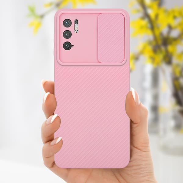 Xiaomi RedMi NOTE 10 5G / POCO M3 PRO 5G Skal Fodral av flexibel TPU-silikon och med kameraskydd Mobilskydd Case Cover