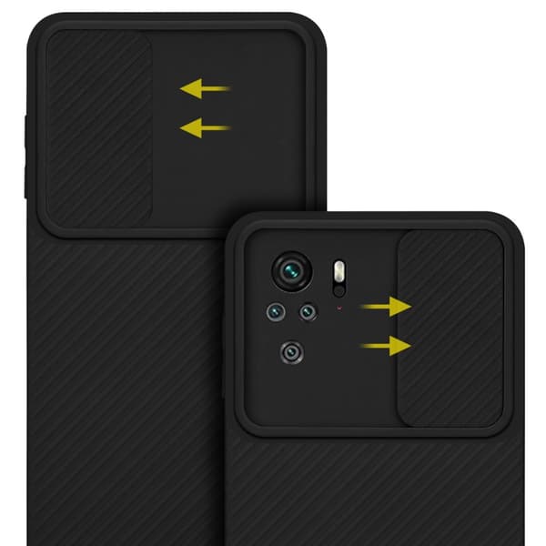 Xiaomi RedMi NOTE 10 4G / RedMi NOTE 11 4G Suojakuori Suojakotelo joka on valmistettu joustavasta TPU-silikonista ja jossa on kameran suojaus
