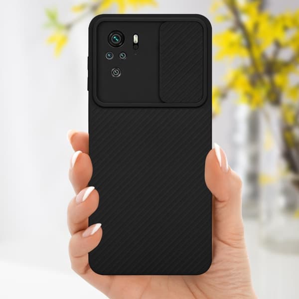Xiaomi RedMi NOTE 10 4G / RedMi NOTE 11 4G Suojakuori Suojakotelo joka on valmistettu joustavasta TPU-silikonista ja jossa on kameran suojaus