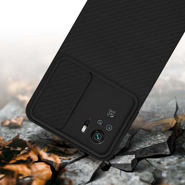 Xiaomi RedMi NOTE 10 4G / RedMi NOTE 11 4G Suojakuori Suojakotelo joka on valmistettu joustavasta TPU-silikonista ja jossa on kameran suojaus
