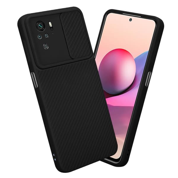 Xiaomi RedMi NOTE 10 4G / RedMi NOTE 11 4G Suojakuori Suojakotelo joka on valmistettu joustavasta TPU-silikonista ja jossa on kameran suojaus