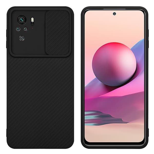 Xiaomi RedMi NOTE 10 4G / RedMi NOTE 11 4G Suojakuori Suojakotelo joka on valmistettu joustavasta TPU-silikonista ja jossa on kameran suojaus