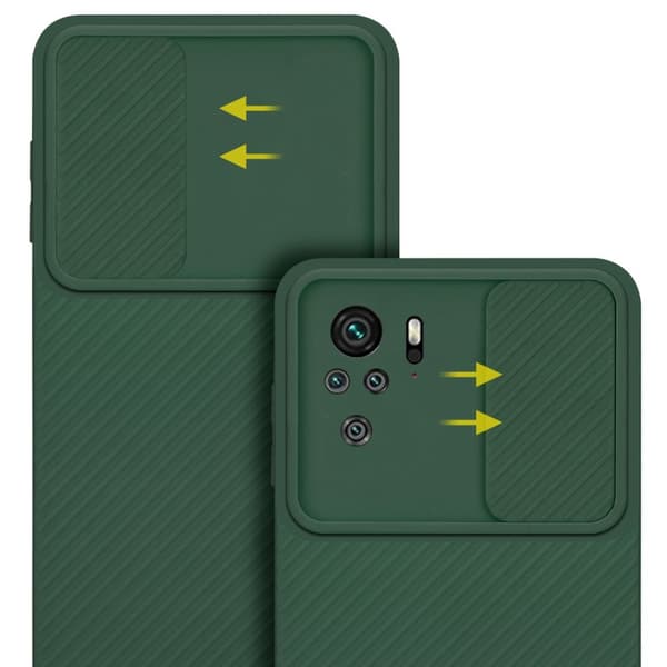 Xiaomi RedMi NOTE 10 4G / RedMi NOTE 11 4G Suojakuori Suojakotelo joka on valmistettu joustavasta TPU-silikonista ja jossa on kameran suojaus