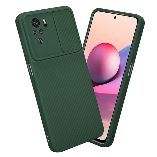 Xiaomi RedMi NOTE 10 4G / RedMi NOTE 11 4G Suojakuori Suojakotelo joka on valmistettu joustavasta TPU-silikonista ja jossa on kameran suojaus