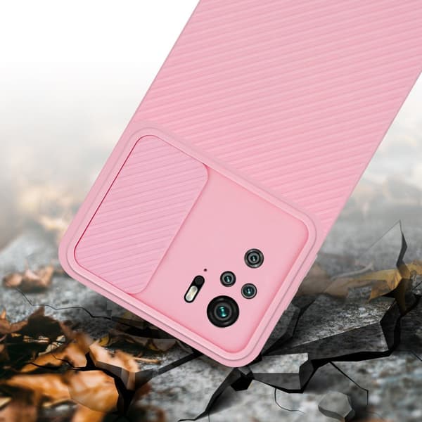 Xiaomi RedMi NOTE 10 4G / RedMi NOTE 11 4G Suojakuori Suojakotelo joka on valmistettu joustavasta TPU-silikonista ja jossa on kameran suojaus