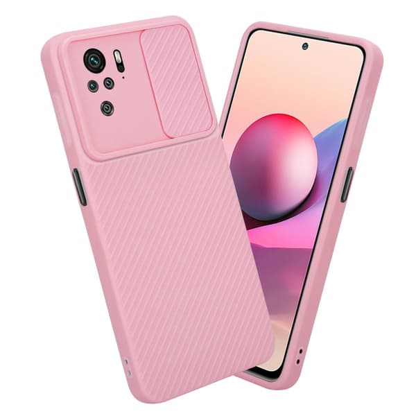 Xiaomi RedMi NOTE 10 4G / RedMi NOTE 11 4G Suojakuori Suojakotelo joka on valmistettu joustavasta TPU-silikonista ja jossa on kameran suojaus