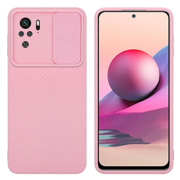 Xiaomi RedMi NOTE 10 4G / RedMi NOTE 11 4G Suojakuori Suojakotelo joka on valmistettu joustavasta TPU-silikonista ja jossa on kameran suojaus