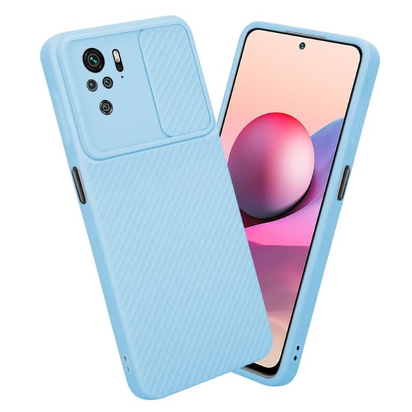 Xiaomi RedMi NOTE 10 4G / RedMi NOTE 11 4G Suojakuori Suojakotelo joka on valmistettu joustavasta TPU-silikonista ja jossa on kameran suojaus
