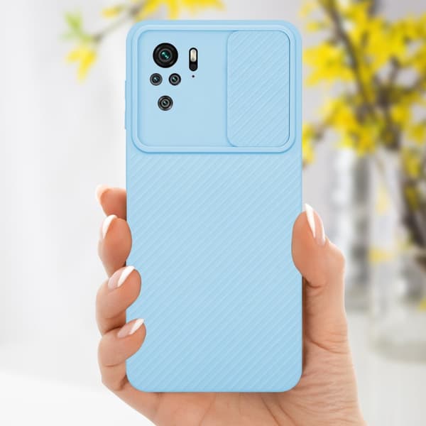 Xiaomi RedMi NOTE 10 4G / RedMi NOTE 11 4G Suojakuori Suojakotelo joka on valmistettu joustavasta TPU-silikonista ja jossa on kameran suojaus