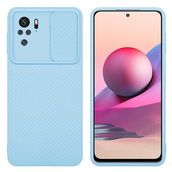 Xiaomi RedMi NOTE 10 4G / RedMi NOTE 11 4G Suojakuori Suojakotelo joka on valmistettu joustavasta TPU-silikonista ja jossa on kameran suojaus