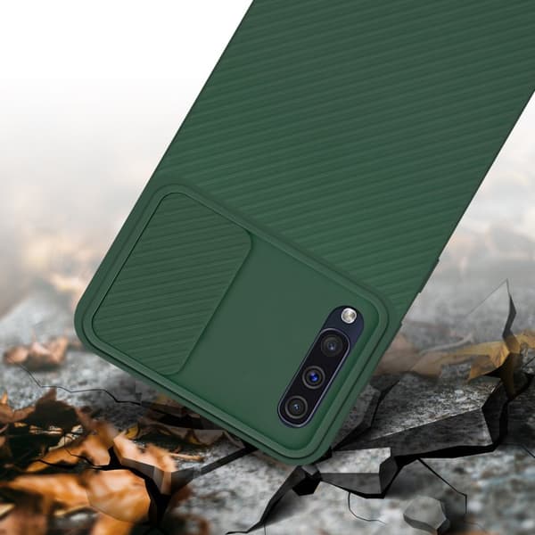 Samsung Galaxy A50 4G / A50s / A30s Suojakuori Suojakotelo joka on valmistettu joustavasta TPU-silikonista ja jossa on kameran suojaus
