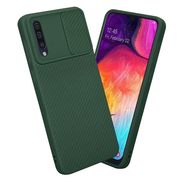 Samsung Galaxy A50 4G / A50s / A30s Suojakuori Suojakotelo joka on valmistettu joustavasta TPU-silikonista ja jossa on kameran suojaus