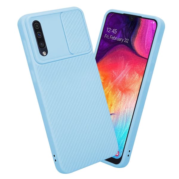 Samsung Galaxy A50 4G / A50s / A30s Suojakuori Suojakotelo joka on valmistettu joustavasta TPU-silikonista ja jossa on kameran suojaus
