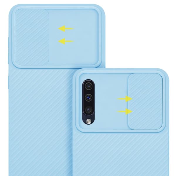 Samsung Galaxy A50 4G / A50s / A30s Suojakuori Suojakotelo joka on valmistettu joustavasta TPU-silikonista ja jossa on kameran suojaus