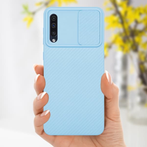 Samsung Galaxy A50 4G / A50s / A30s Suojakuori Suojakotelo joka on valmistettu joustavasta TPU-silikonista ja jossa on kameran suojaus