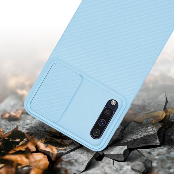 Samsung Galaxy A50 4G / A50s / A30s Suojakuori Suojakotelo joka on valmistettu joustavasta TPU-silikonista ja jossa on kameran suojaus