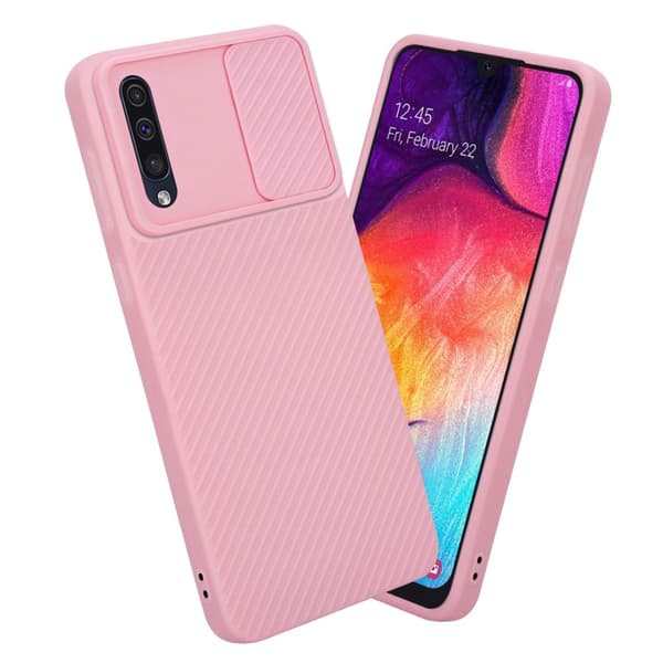 Samsung Galaxy A50 4G / A50s / A30s Suojakuori Suojakotelo joka on valmistettu joustavasta TPU-silikonista ja jossa on kameran suojaus