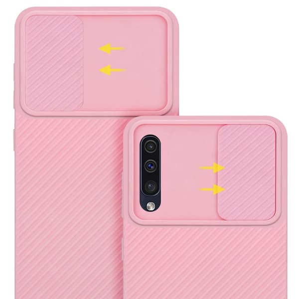 Samsung Galaxy A50 4G / A50s / A30s Suojakuori Suojakotelo joka on valmistettu joustavasta TPU-silikonista ja jossa on kameran suojaus