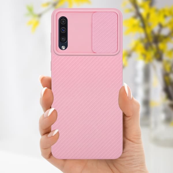 Samsung Galaxy A50 4G / A50s / A30s Suojakuori Suojakotelo joka on valmistettu joustavasta TPU-silikonista ja jossa on kameran suojaus