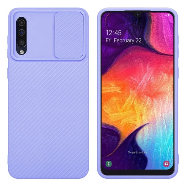Samsung Galaxy A50 4G / A50s / A30s Suojakuori Suojakotelo joka on valmistettu joustavasta TPU-silikonista ja jossa on kameran suojaus
