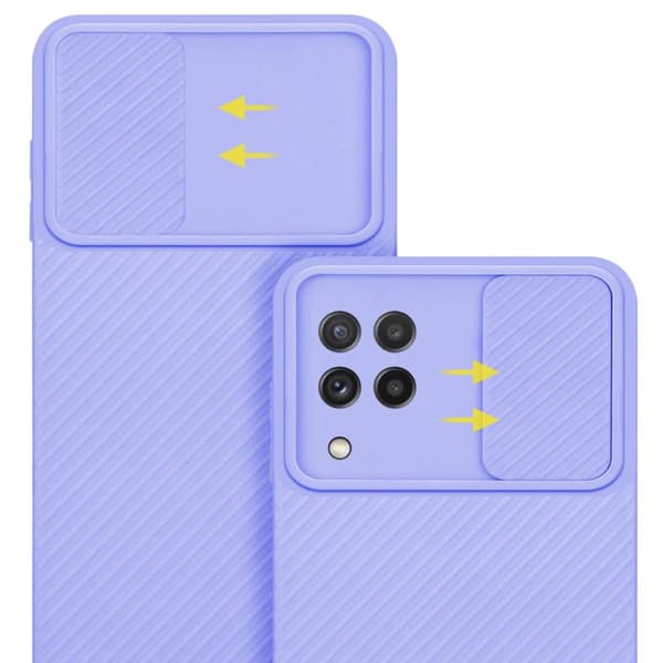 Deksel til Samsung Galaxy A22 4G med kamerabeskyttelse